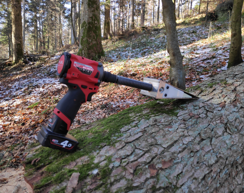 TR24AQ Mechanical Felling Wedge D.A. Hughes Forestry